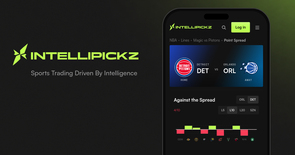 Pistons vs Magic Point Spread - NBA Odds | IntelliPickz