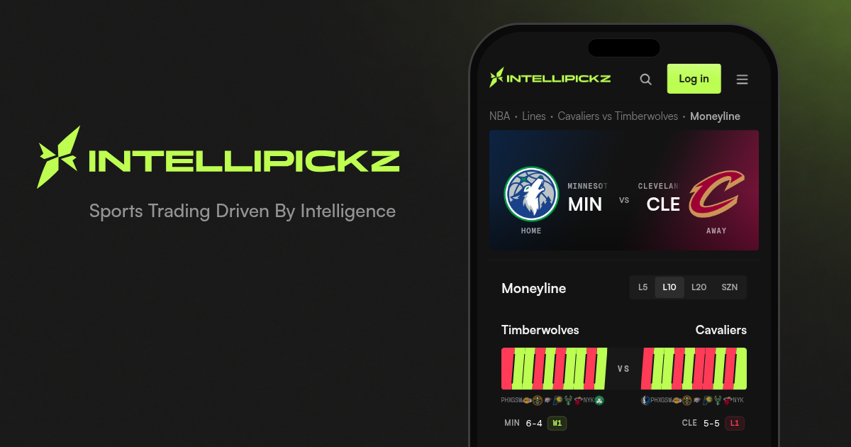 Cavaliers vs Timberwolves Moneyline - NBA Odds | IntelliPickz