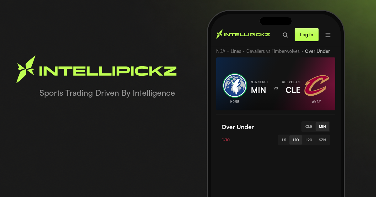 Cavaliers vs Timberwolves Over/Under Total - NBA Odds | IntelliPickz