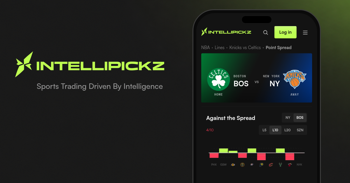 Celtics vs Knicks Point Spread - NBA Odds | IntelliPickz