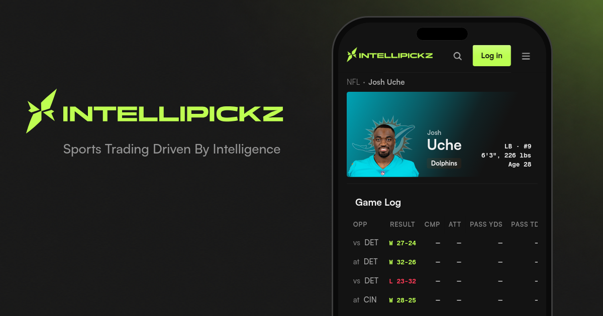 Josh Uche Stats, Props & Odds - NFL | IntelliPickz