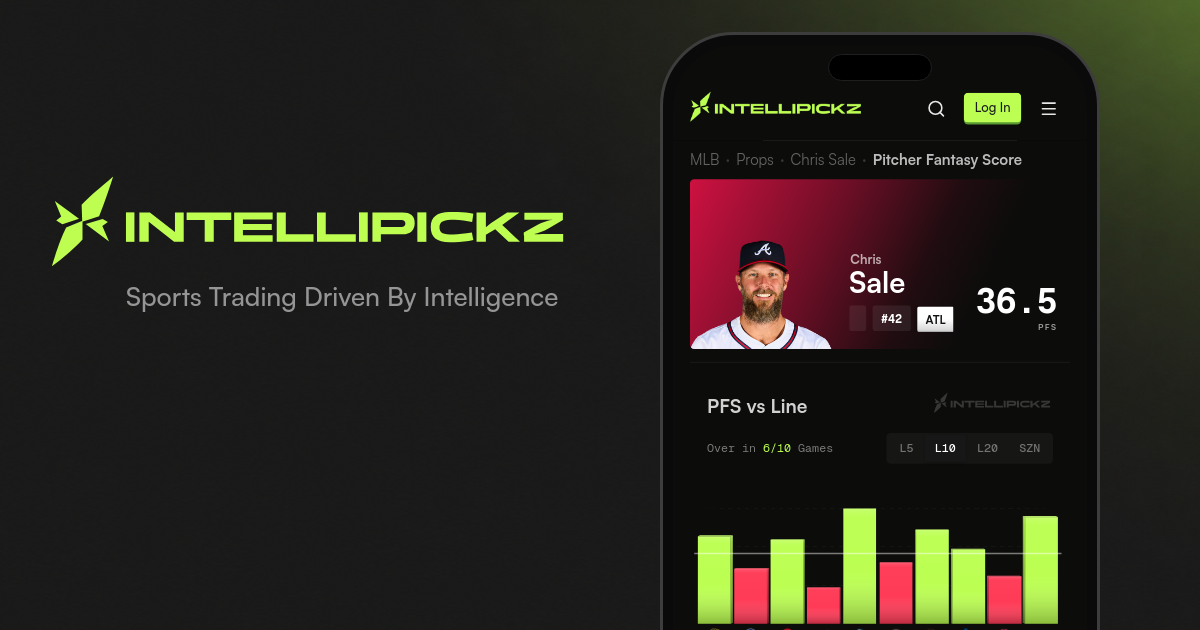 Chris Sale Pitcher Fantasy Score MLB Stats Odds IntelliPickz chris-sale-pitcher-fantasy-score-mlb-stats-odds-intellipickz