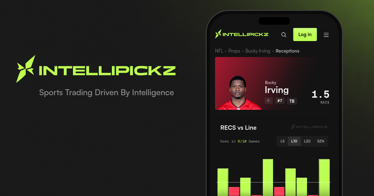 Nfl Odds Bucky Irving Receptions - NFL Stats & Odds | IntelliPickz