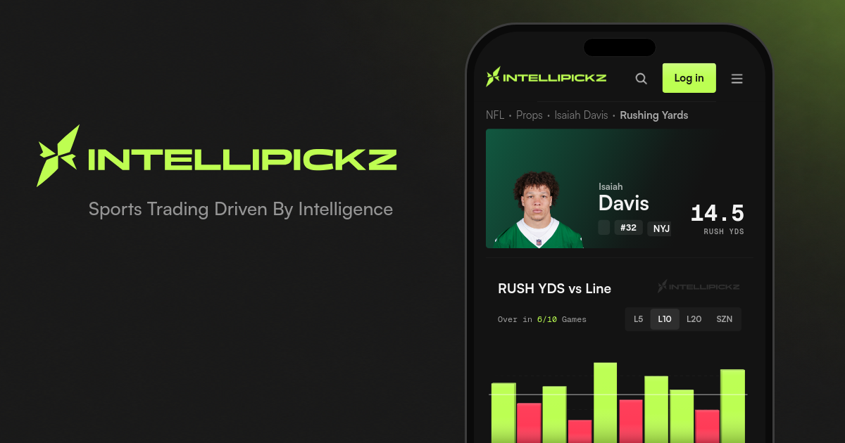 Isaiah Davis Rushing Yards - NFL Stats & Odds | IntelliPickz