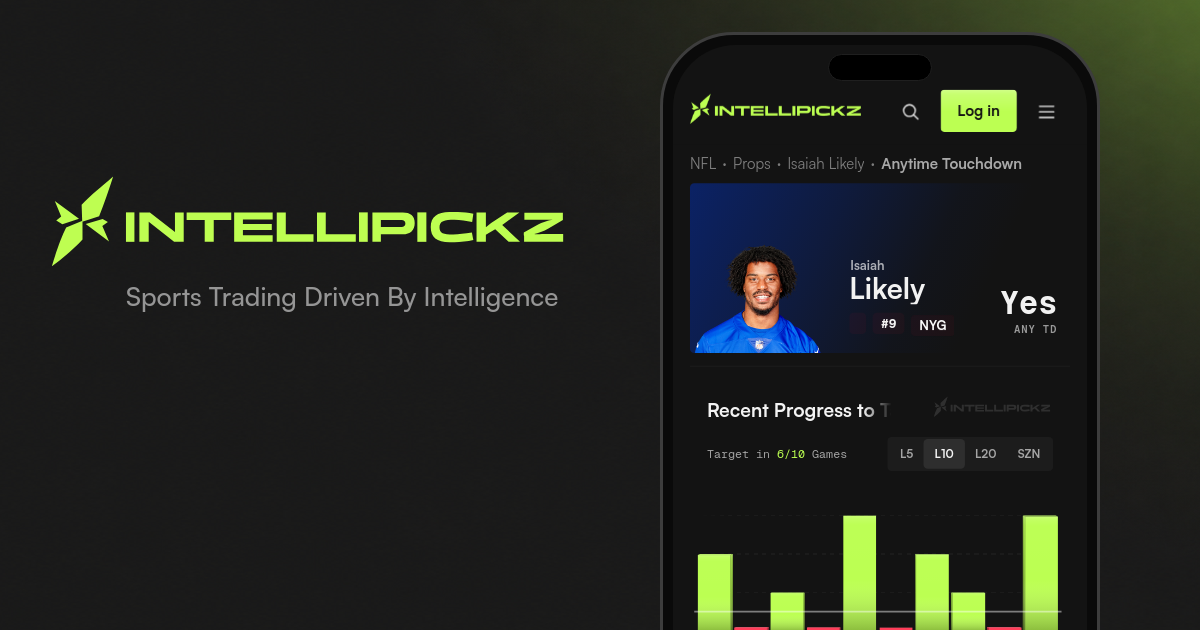 Isaiah Likely Anytime Touchdown - NFL Stats & Odds | IntelliPickz