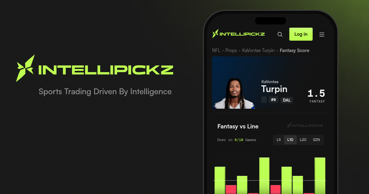 KaVontae Turpin Fantasy Score - NFL Stats & Odds | IntelliPickz