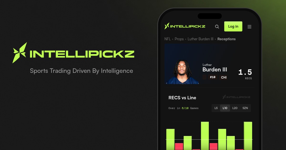 Luther Burden III Receptions - NFL Stats & Odds | IntelliPickz